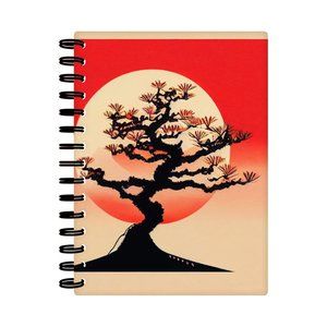 Tree Of Life Spiral Notebook - Japanese Notebook - Art Notebook